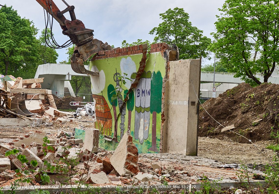 13.05.2022 - Baustelle am Haus für Kinder in Neuperlach